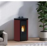 Estufa de Pellets BP-100 C 9,8 kW Burdeos - Imagen 2