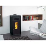 Estufa de Pellets BP-201 K Aire Canalizabl 12 kW Negro - Imagen 2