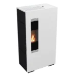 Estufa de Pellet Mini 5kW Blanco