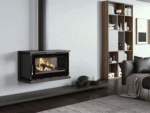 Estufa de Leña M-100 FK 13,3 kW Interior Fundición - Imagen 2
