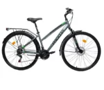 Bicicleta Trekking Pro 28 gris - Imagen 2