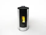 Estufa de pellet FREEPOINT Globe 10,5 kW blanco - Imagen 4