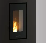 Estufa de pellet FREEPOINT Atrium 5 kW Antracita - Imagen 4