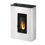 Estufa de pellet FREEPOINT Atrium 5 kW Blanca