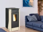Hidroestufa de pellets TJ Velika 18 kW beige - Imagen 2