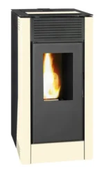 Hidroestufa de pellets TJ Velika 18 kW beige - Imagen 3