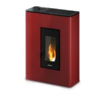 Estufa de pellet FREEPOINT Atrium 5 kW burdeos