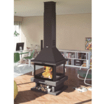 Chimenea de Leña Central C-204 13kW - Imagen 2