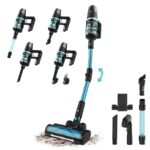 Aspirador de escoba recargable Cecotec Conga Rockstar 9500 Lunar Pet Flex con cepilloHairLess antienredos - Imagen 2