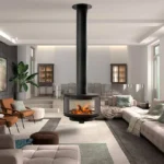 Chimenea Rocal Ronde central 13 kW - Imagen 3