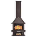 Chimenea de Leña de Rincón C-200 RK 13,8 kW Cristal Serigrafiado