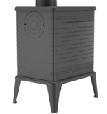 Estufa de leña de hierro fundido K10 10Kw - Imagen 3