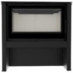 Estufa de leña JUNO 12 kW panel blanco - Imagen 3