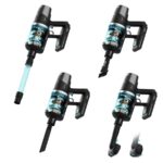 Aspirador de escoba recargable Cecotec Conga Rockstar 9500 Lunar Pet Flex con cepilloHairLess antienredos - Imagen 3