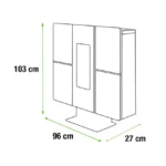 Estufa de pellet FREEPOINT SMALL de 9 kw - Imagen 4