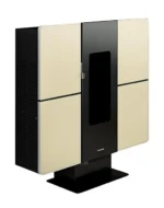 Estufa de pellet FREEPOINT SMALL beige de 9 kw - Imagen 3