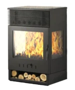 Estufa de leña Tokio ventilada 10kW - Imagen 4