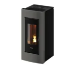 Estufa de pellet canalizable FREEPOINT Go 10.5 kW titanio - Imagen 2