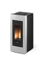 Estufa de pellet canalizable FREEPOINT Go 10.5 kW blanca