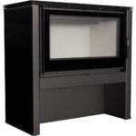 Estufa de leña JUNO 12 kW panel negro - Imagen 6