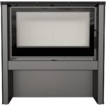 Estufa de leña JUNO 12 kW panel negro - Imagen 7