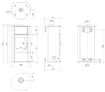 Estufa de leña EPSILON 8 Kw - Imagen 7