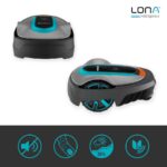 GARDENA Robot cortacésped smart Sileno city 500M2 (tecnología LONA) (19602-74) GRIS / AZUL - Imagen 7