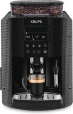 YY8135FD Cafetera Esencial, Molinillo De Granos, Cafetera Espresso, Boquilla De Vapor, Capuchino, Fabricado En Francia, Negro - Imagen 2