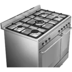 Cocina a gas SMEG CG92X9 - Imagen 2