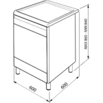 Cocina mixta SMEG GP61X9 - Imagen 5