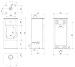 Estufa de leña TITAN II 11Kw - Imagen 9