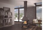 Chimenea de Leña Central C-104 13kW - Imagen 2