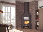 Chimenea de leña rincón con horno C-200 RH 13,8 kW - Imagen 2