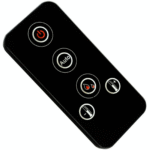 Estufa de pellets Nemaxx P6 en acero negro con mando a distancia – 6kW ECO-Mode - Imagen 8