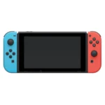 Consola Nintendo Switch con un Joy-Con rojo neón y un Joy-Con azul neón - Imagen 4