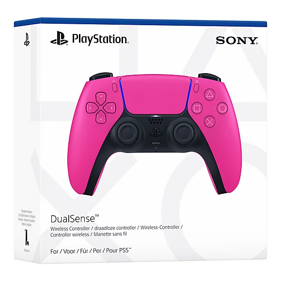 dualsense-ps5-controller-nova-pink-accessory-package.webp Mando Inalámbrico DualSense™ - Rosa / Negro - Imagen 1