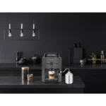 KRUPS YY4451FD Cafetera del grano a la taza, 15 bar, molinillo de granos, cafetera espresso, espumador de leche, fabricado en Francia, gris - Imagen 5