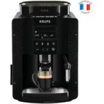 YY8135FD Cafetera Esencial, Molinillo De Granos, Cafetera Espresso, Boquilla De Vapor, Capuchino, Fabricado En Francia, Negro