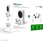 Consola Microsoft Xbox Series S - 512 GB + Controlador inalámbrico de próxima generación Xbox Series - Robot White (Blanco)