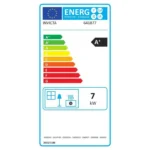 Estufa de pellets modular INVICTA Nola 7 kW - Negro - Imagen 3