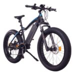 NCM Bikes Aspen Electric Fat-Bike MTB, 250W, 48V 13Ah Batería Negro/azul